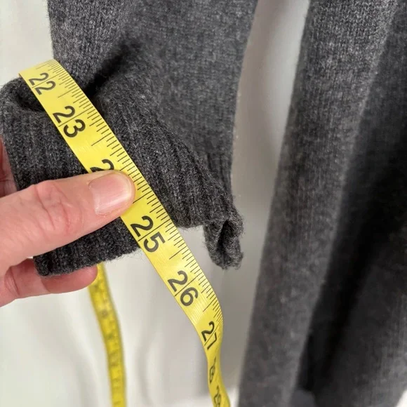 The Fisher Project Cashmere Midi Length Sweater Dress Size L NWOT - Picture 8 of 11